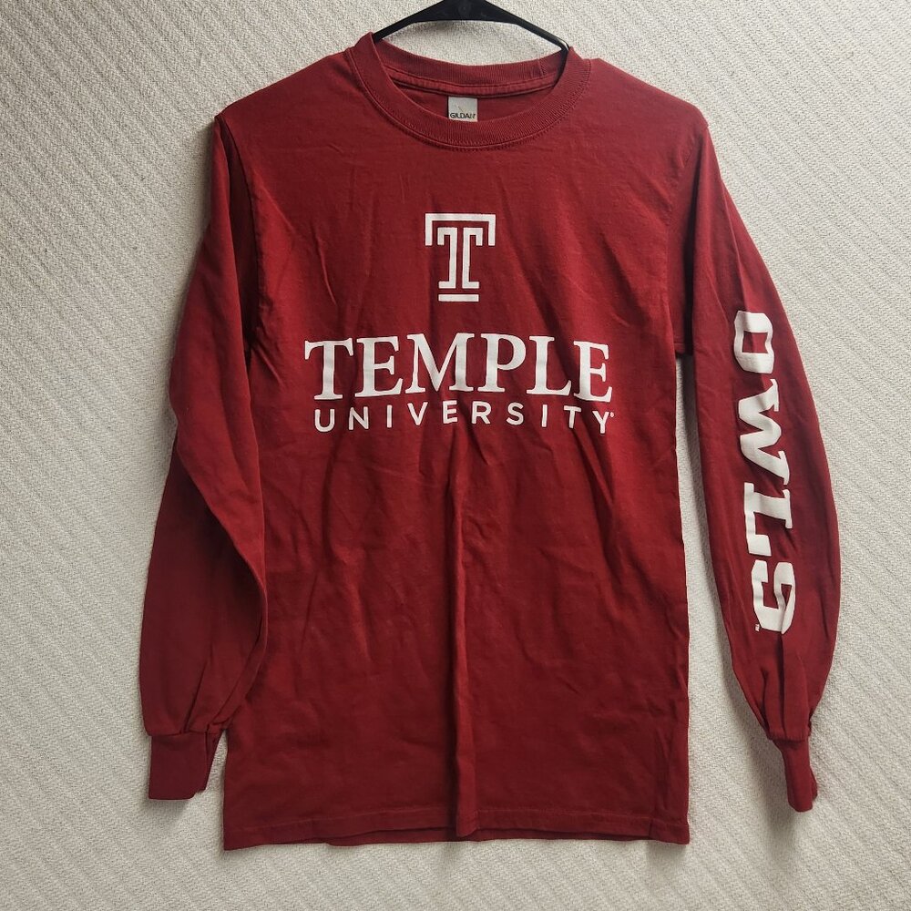 1205 - Temple University S Long Sleeve T-Shirt